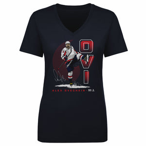 Alex Ovechkin Women's V-Neck T-Shirt | 500 LEVEL