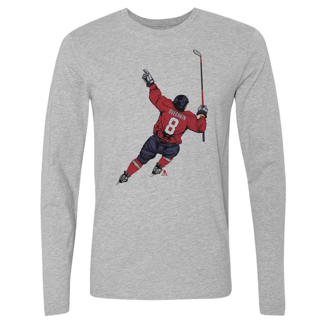 Alex Ovechkin Men's Long Sleeve T-Shirt | 500 LEVEL