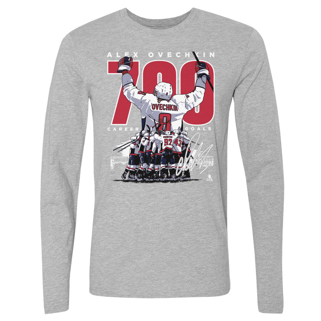 Alex Ovechkin Men's Long Sleeve T-Shirt | 500 LEVEL