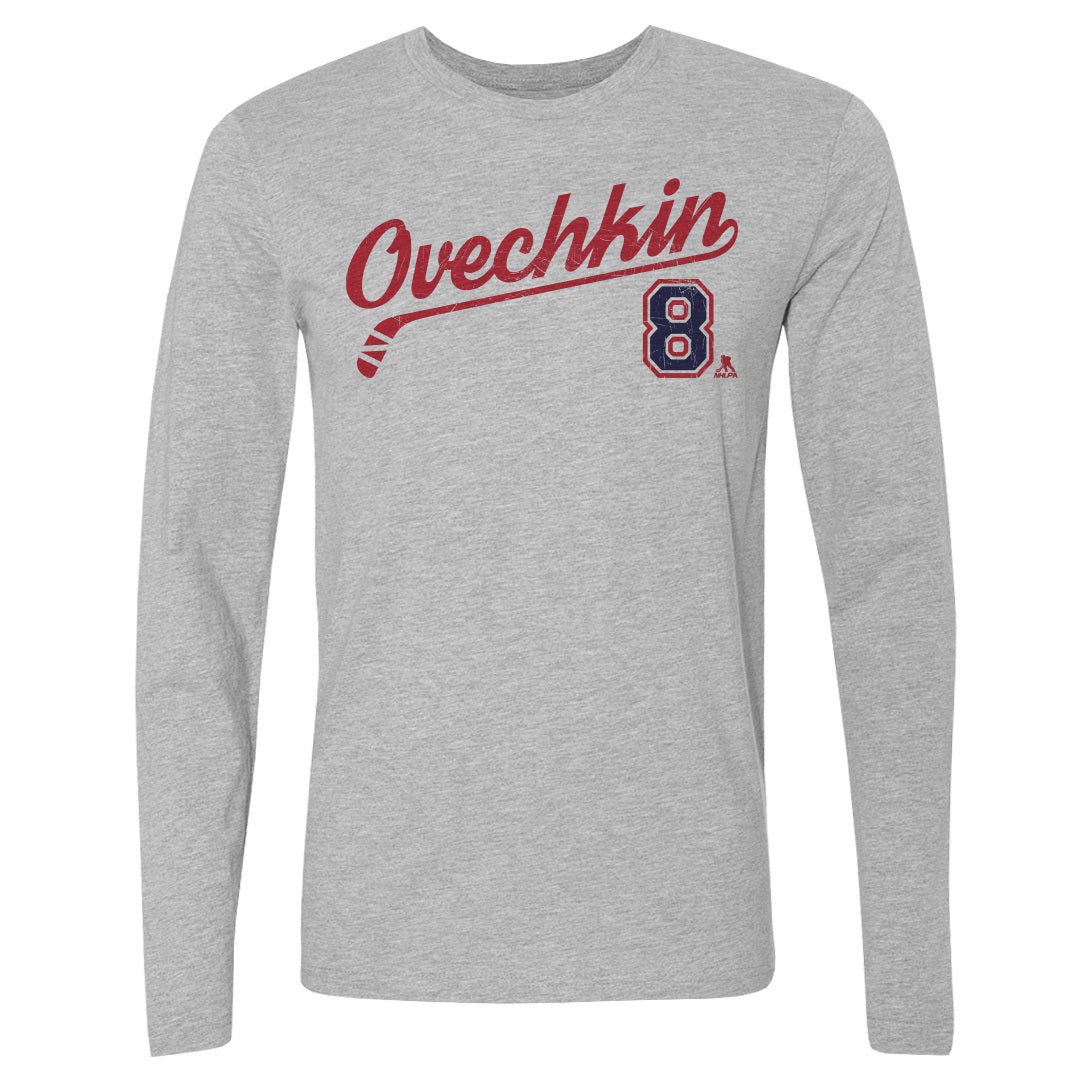 Alex Ovechkin Men's Long Sleeve T-Shirt | 500 LEVEL