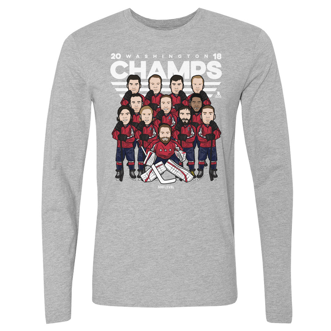 Alex Ovechkin Men's Long Sleeve T-Shirt | 500 LEVEL