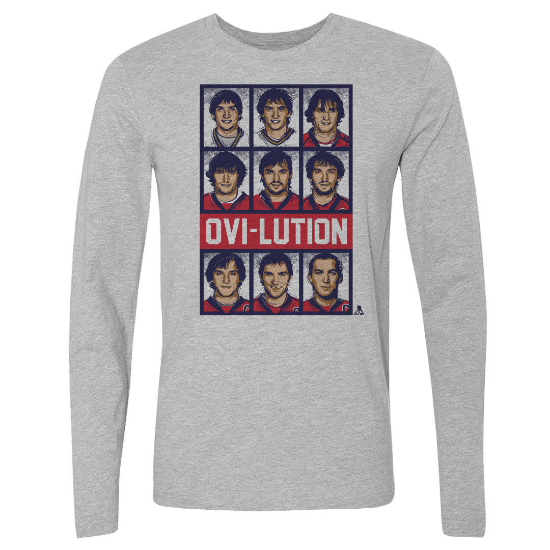 Alex Ovechkin Men's Long Sleeve T-Shirt | 500 LEVEL