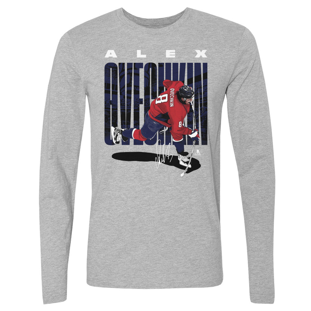 Alex Ovechkin Men's Long Sleeve T-Shirt | 500 LEVEL