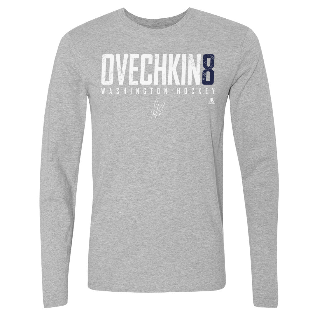 Alex Ovechkin Men's Long Sleeve T-Shirt | 500 LEVEL