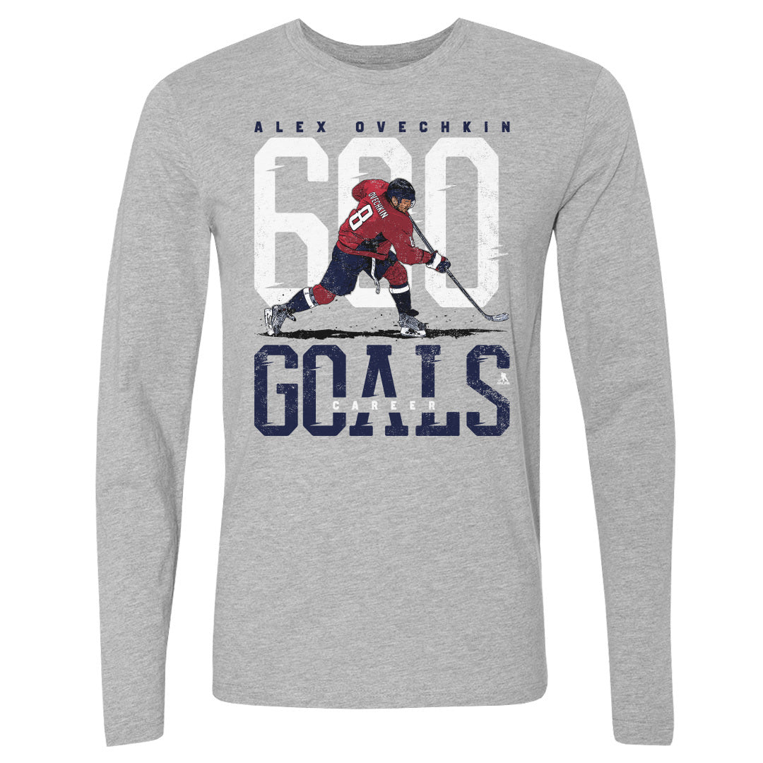 Alex Ovechkin Men's Long Sleeve T-Shirt | 500 LEVEL