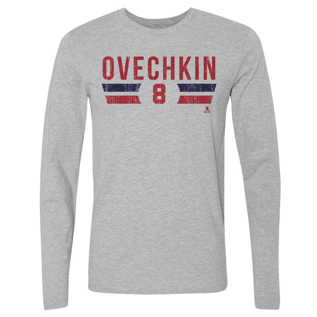 Alex Ovechkin Men's Long Sleeve T-Shirt | 500 LEVEL