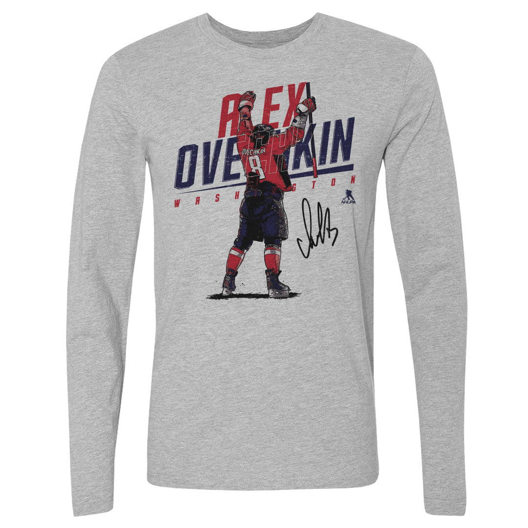 Alex Ovechkin Men's Long Sleeve T-Shirt | 500 LEVEL