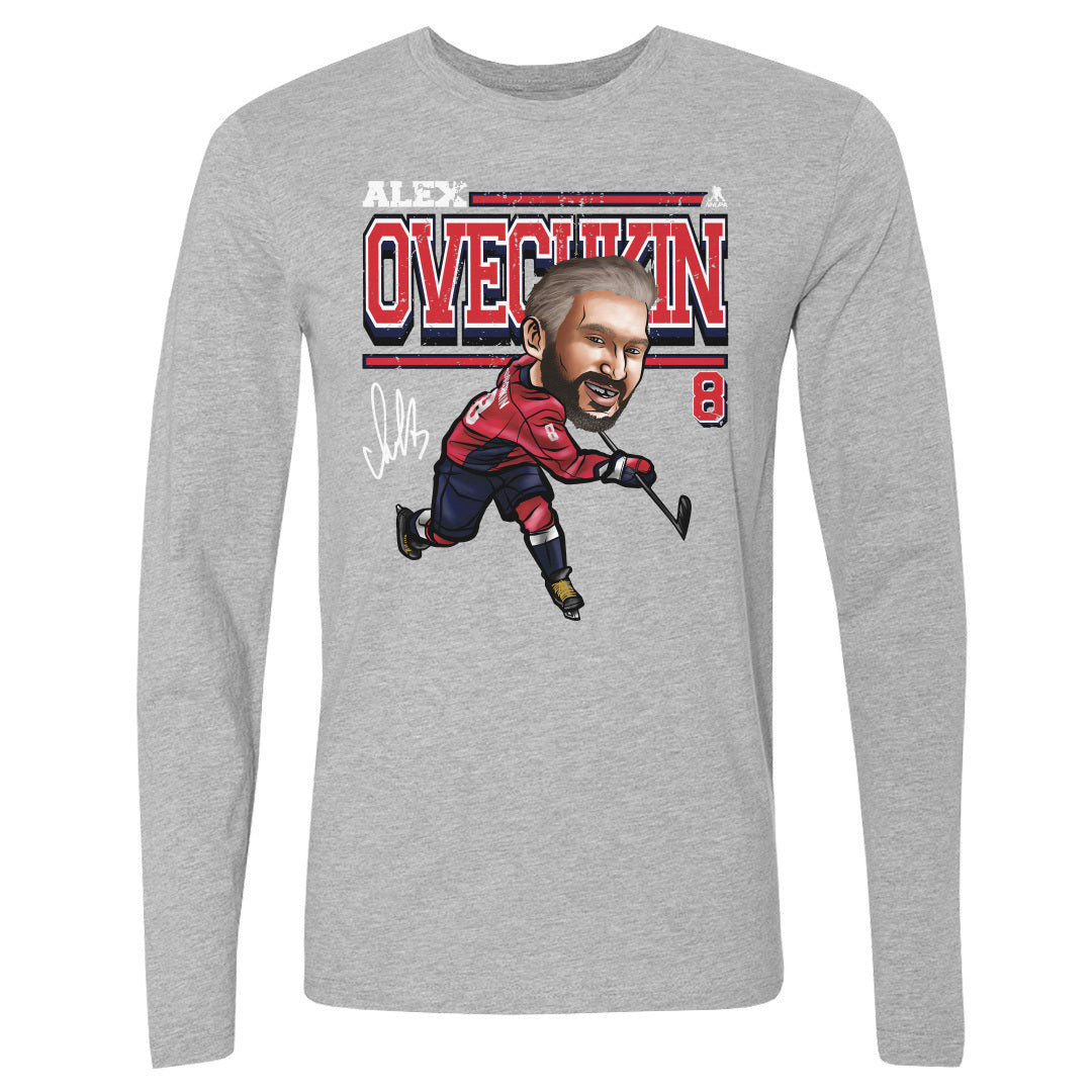 Alex Ovechkin Men's Long Sleeve T-Shirt | 500 LEVEL