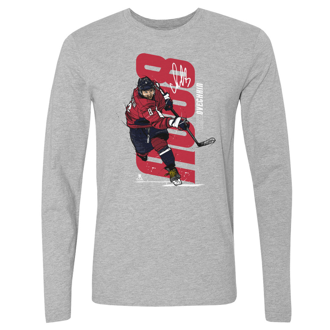 Alex Ovechkin Men's Long Sleeve T-Shirt | 500 LEVEL