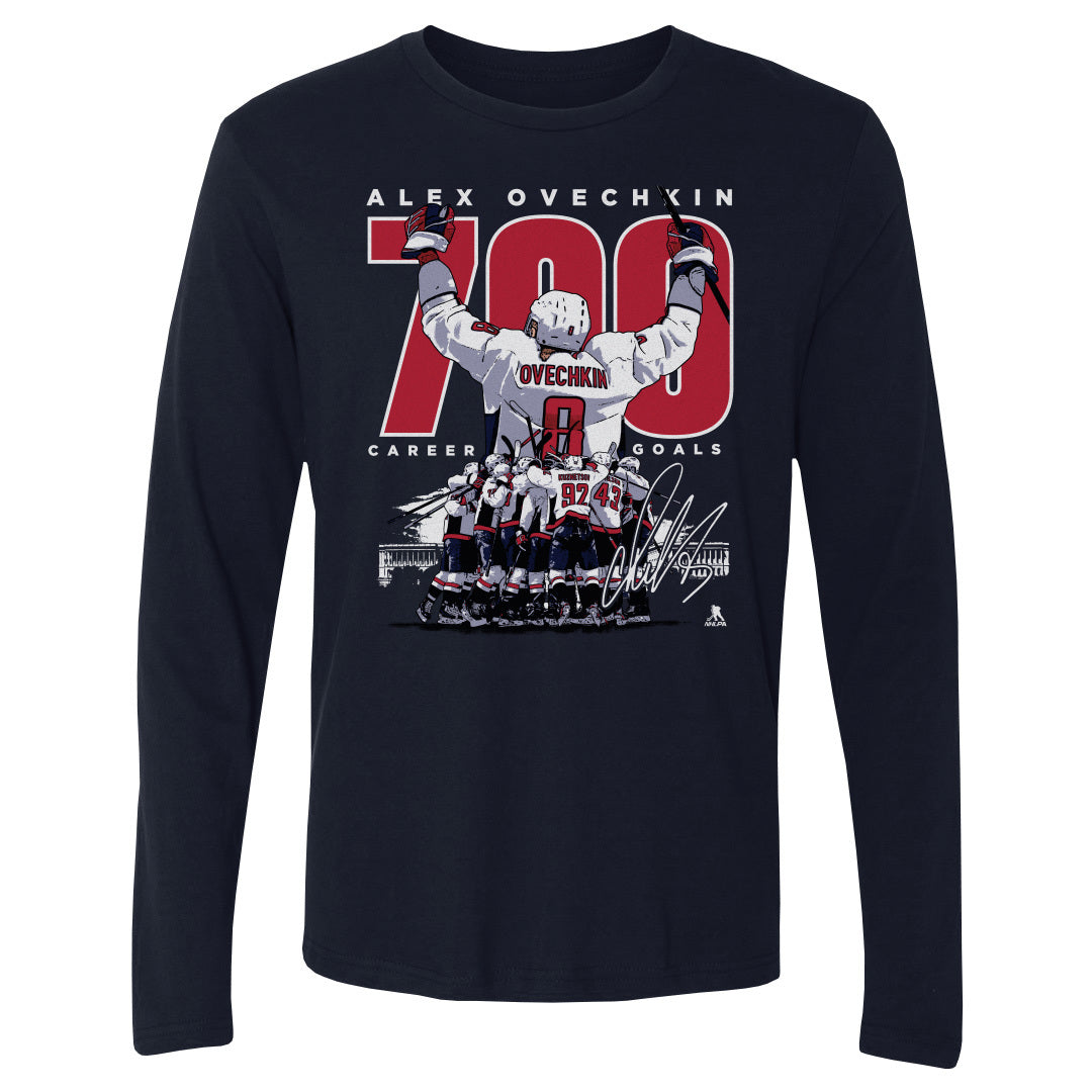 Alex Ovechkin Men's Long Sleeve T-Shirt | 500 LEVEL