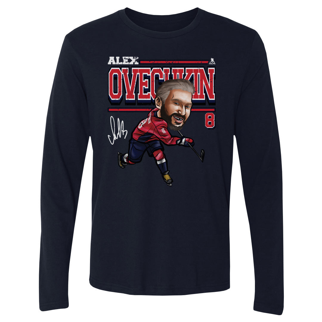 Alex Ovechkin Men's Long Sleeve T-Shirt | 500 LEVEL