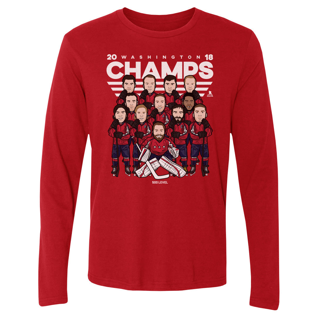 Alex Ovechkin Men's Long Sleeve T-Shirt | 500 LEVEL