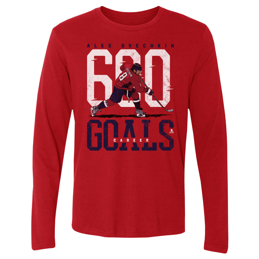 Alex Ovechkin Men's Long Sleeve T-Shirt | 500 LEVEL