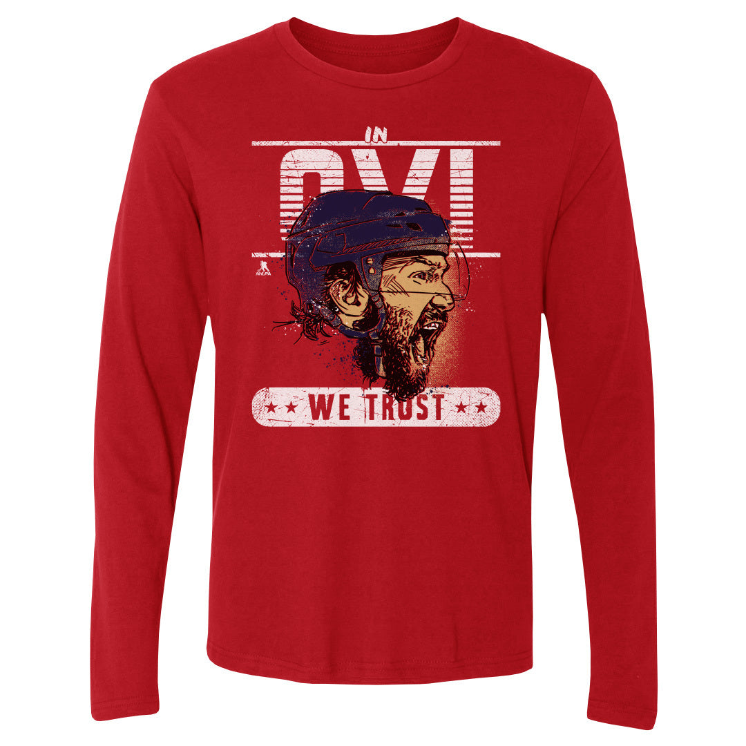 Alex Ovechkin Men's Long Sleeve T-Shirt | 500 LEVEL