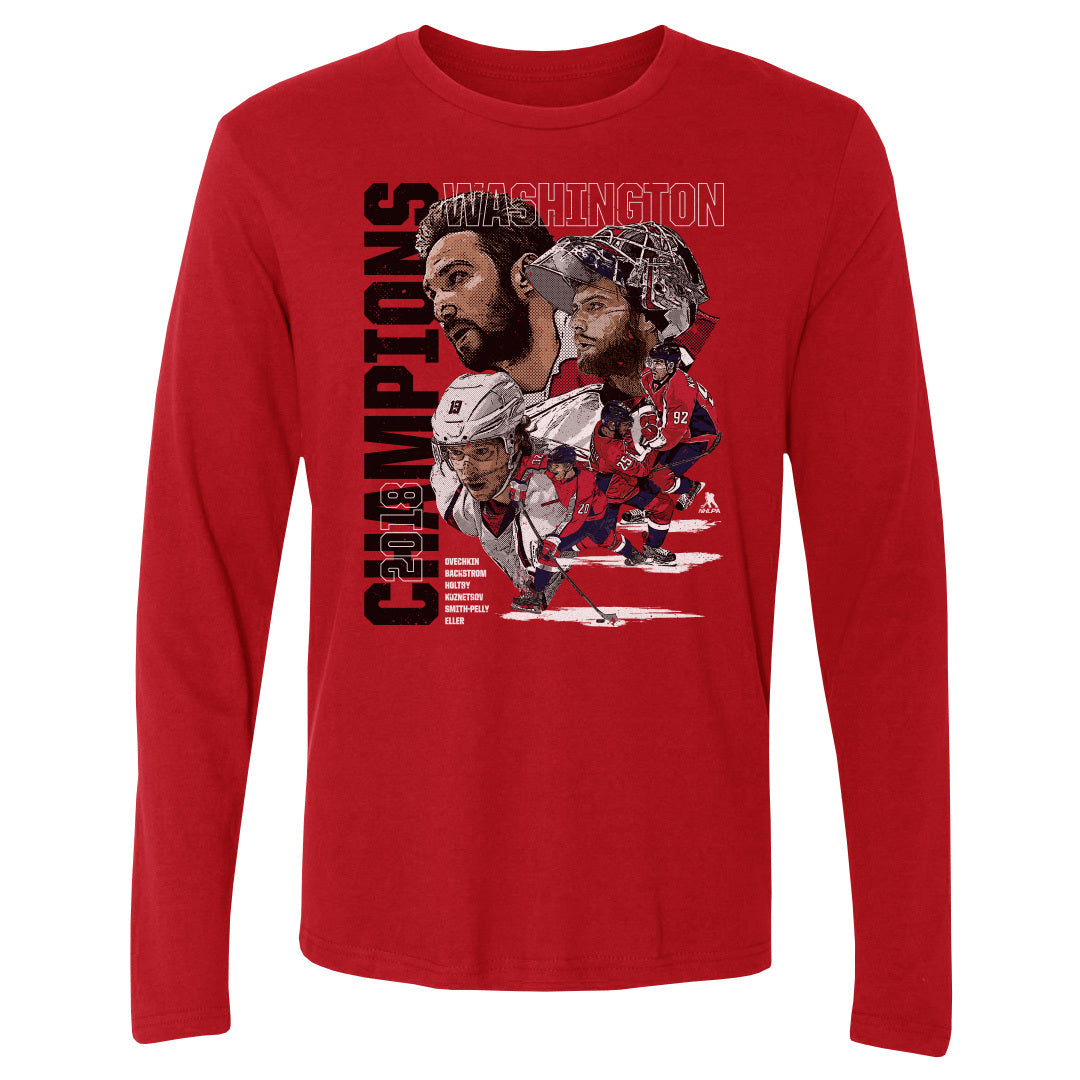 Alex Ovechkin Men's Long Sleeve T-Shirt | 500 LEVEL