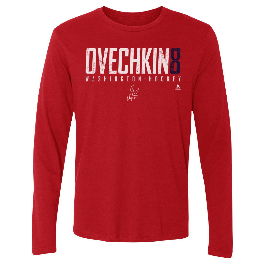 Alex Ovechkin Men's Long Sleeve T-Shirt | 500 LEVEL