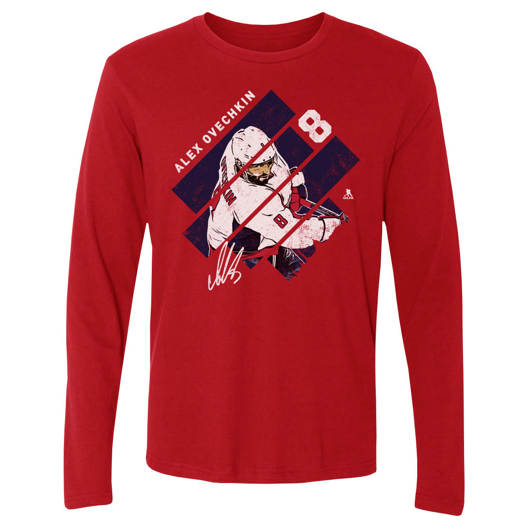 Alex Ovechkin Men's Long Sleeve T-Shirt | 500 LEVEL