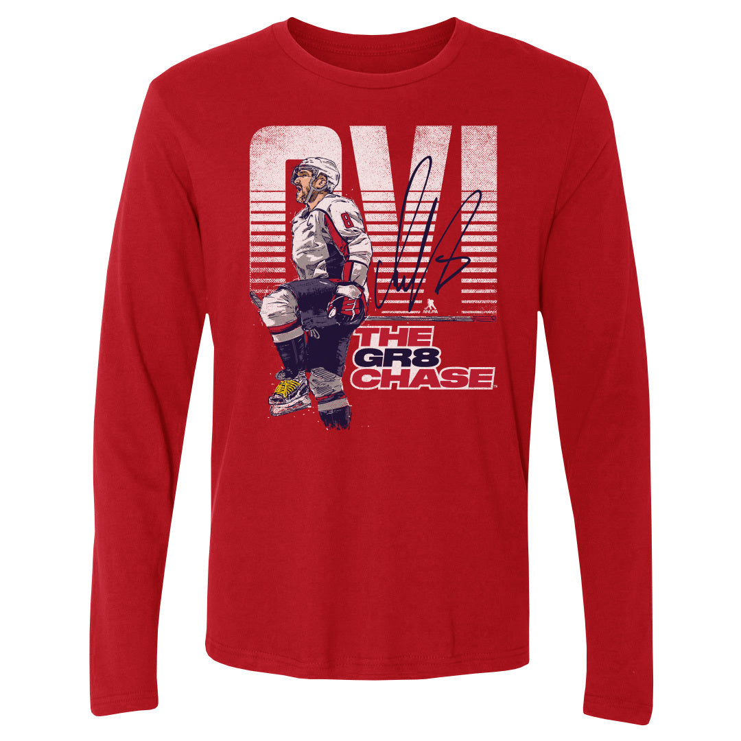 Alex Ovechkin Men's Long Sleeve T-Shirt | 500 LEVEL