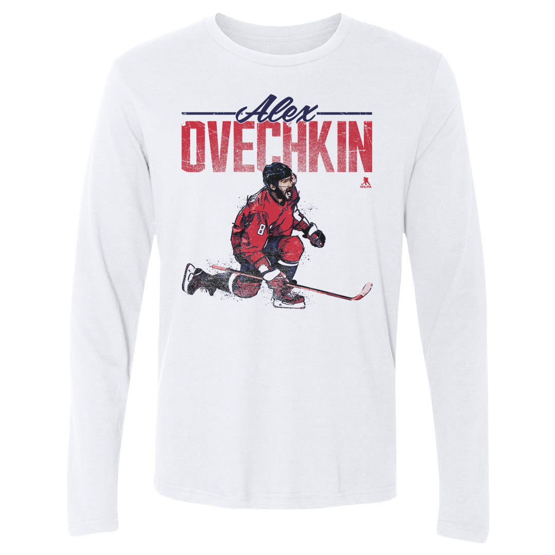 Alex Ovechkin Men's Long Sleeve T-Shirt | 500 LEVEL