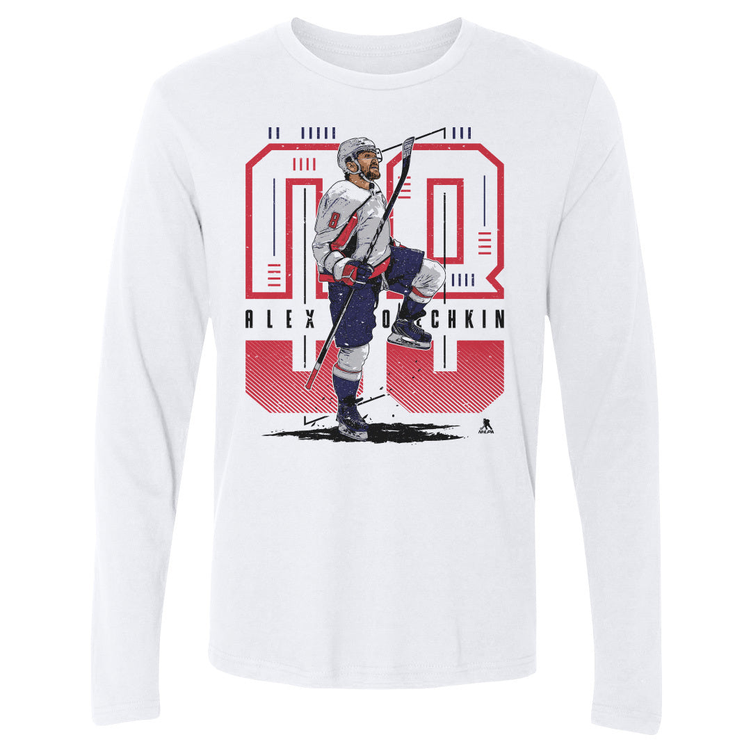 Alex Ovechkin Men's Long Sleeve T-Shirt | 500 LEVEL