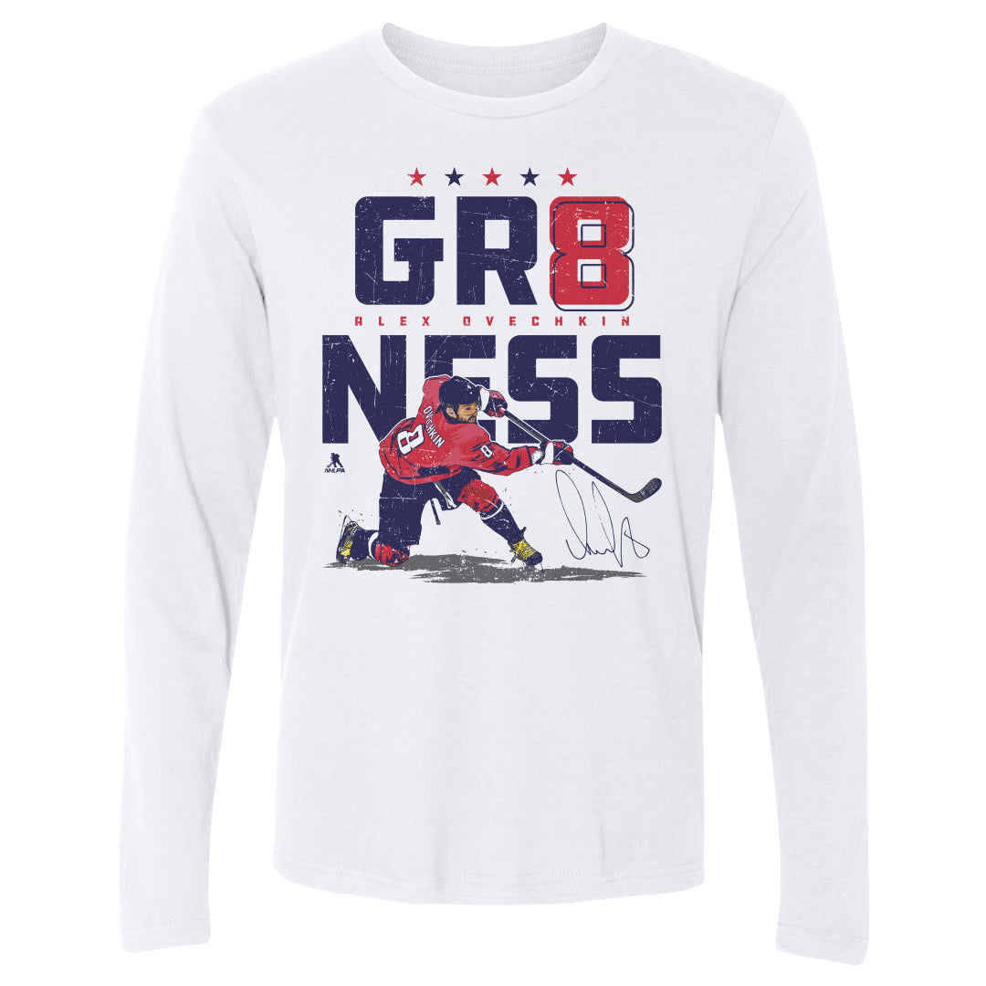 Alex Ovechkin Men's Long Sleeve T-Shirt | 500 LEVEL