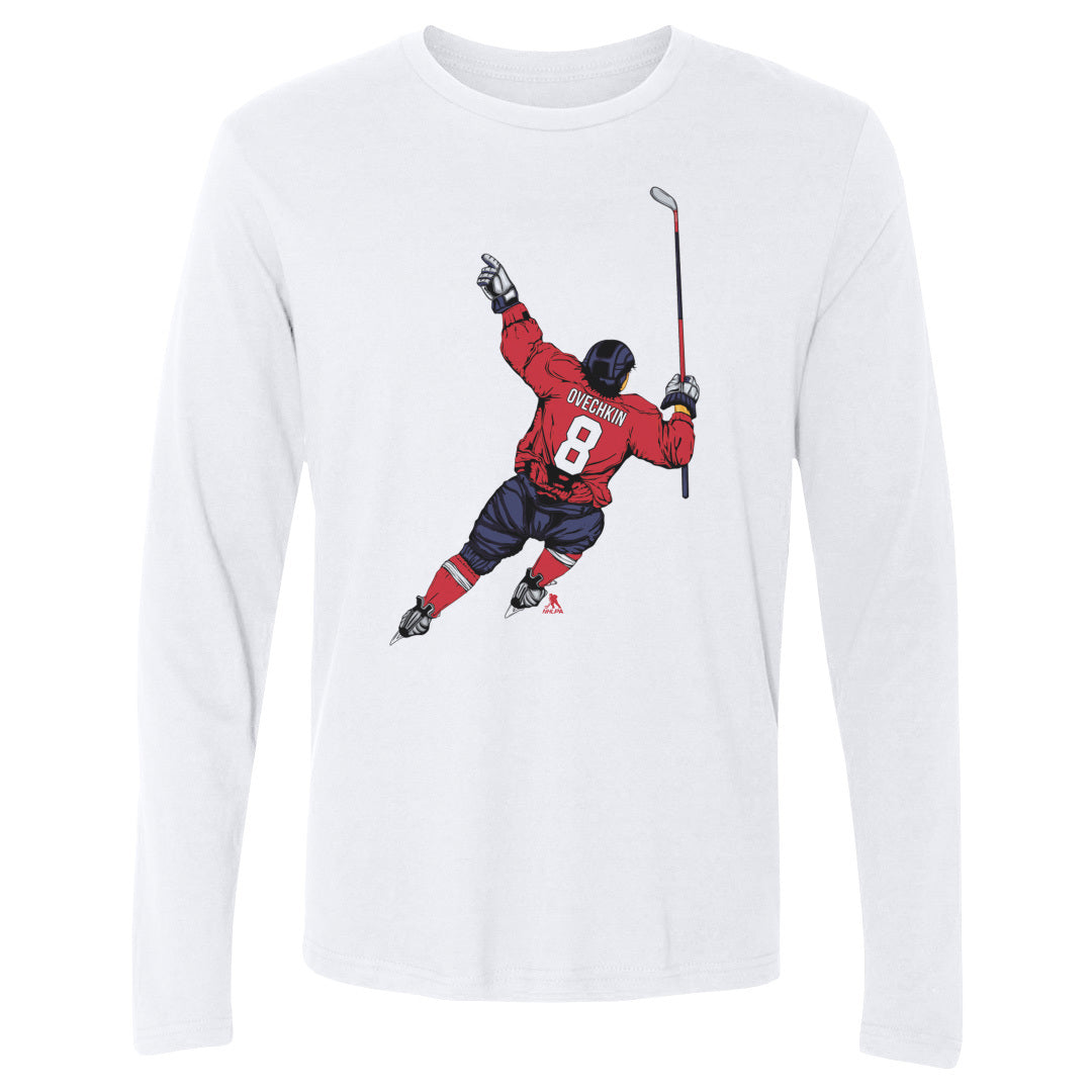 Alex Ovechkin Men's Long Sleeve T-Shirt | 500 LEVEL