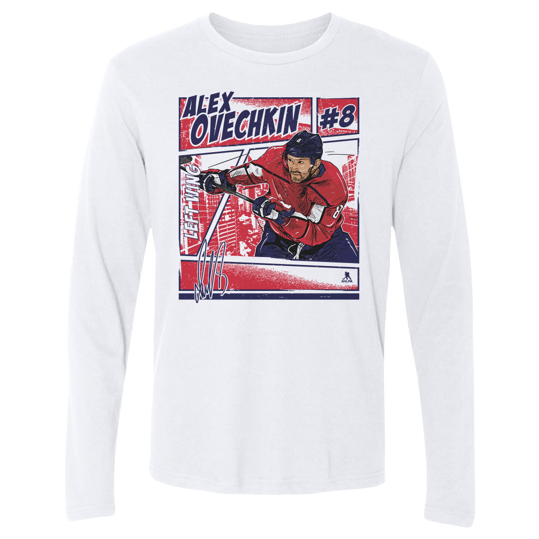 Alex Ovechkin Men's Long Sleeve T-Shirt | 500 LEVEL