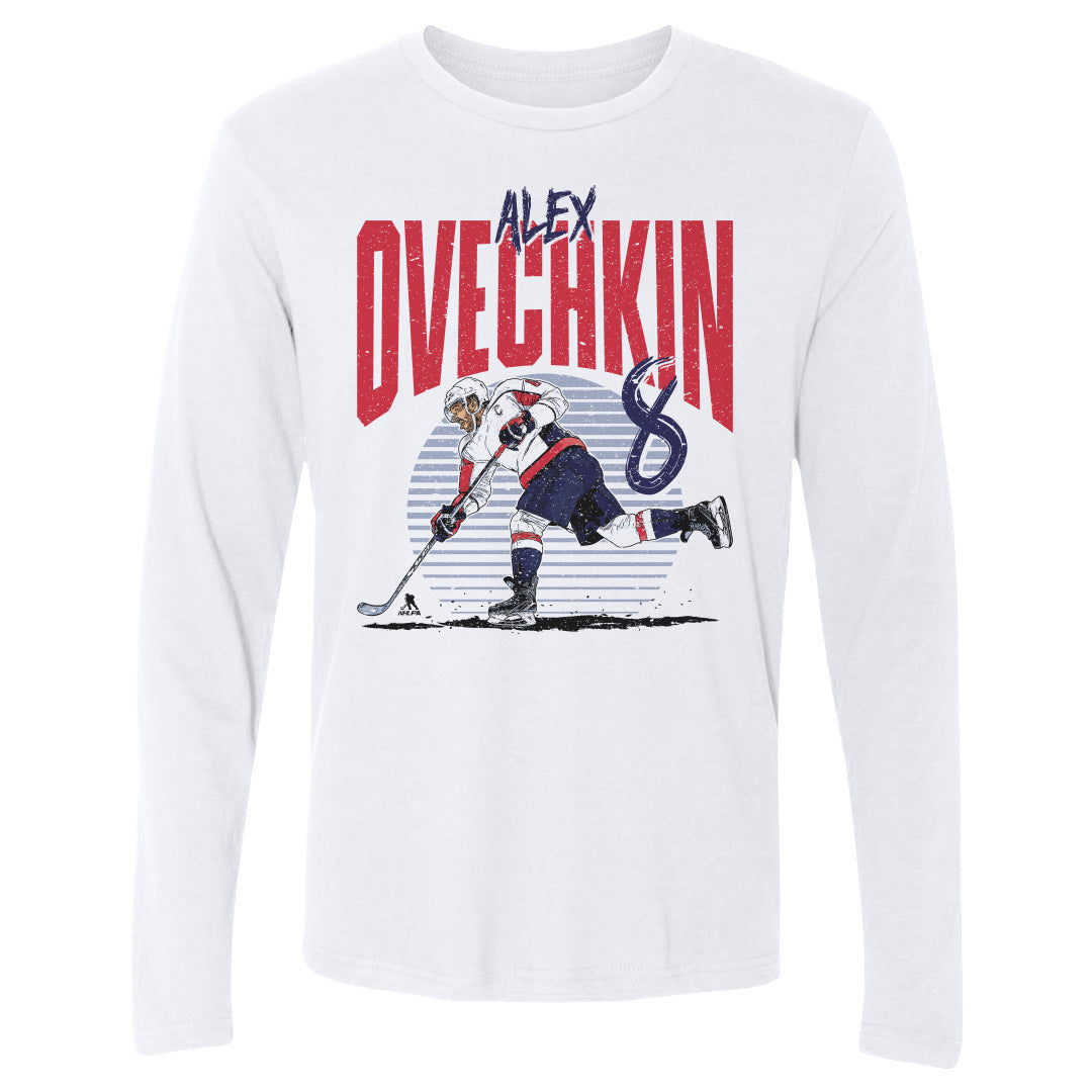 Alex Ovechkin Men's Long Sleeve T-Shirt | 500 LEVEL