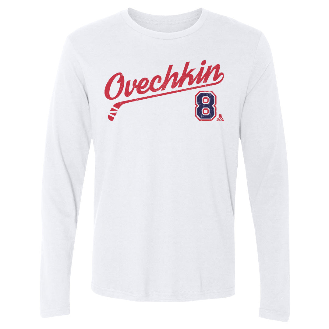 Alex Ovechkin Men's Long Sleeve T-Shirt | 500 LEVEL