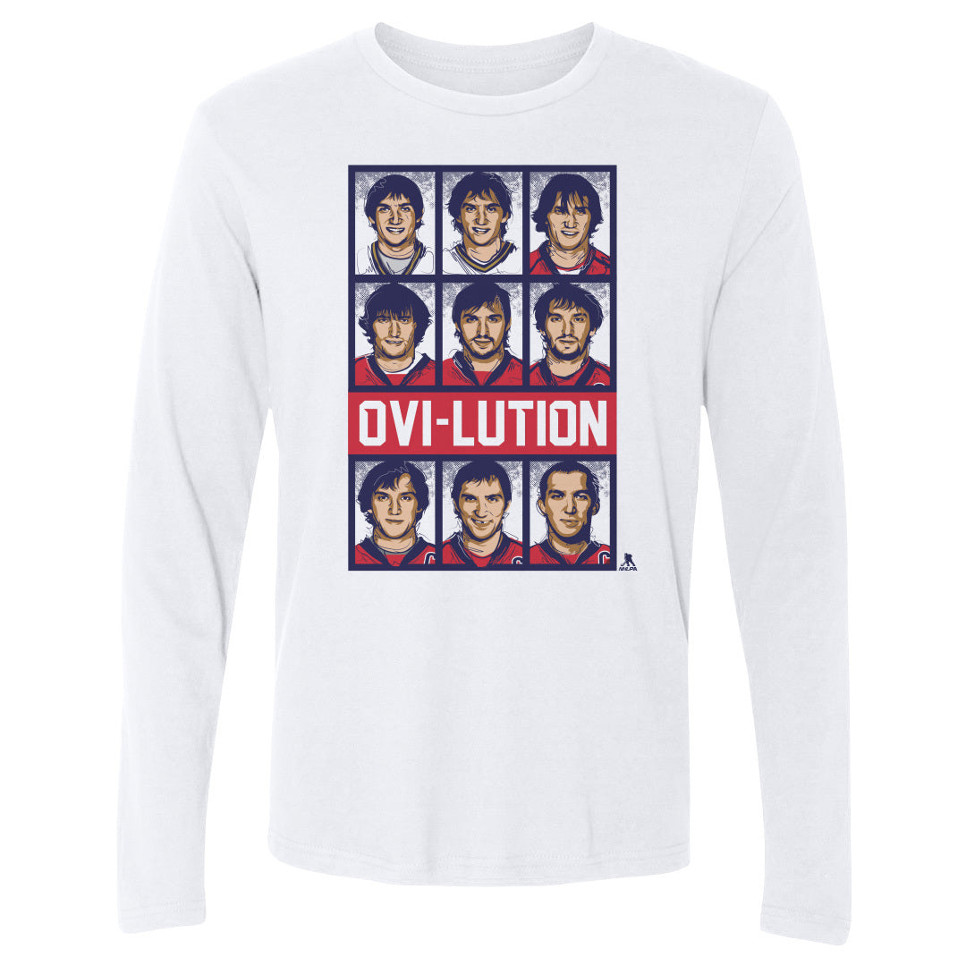 Alex Ovechkin Men's Long Sleeve T-Shirt | 500 LEVEL