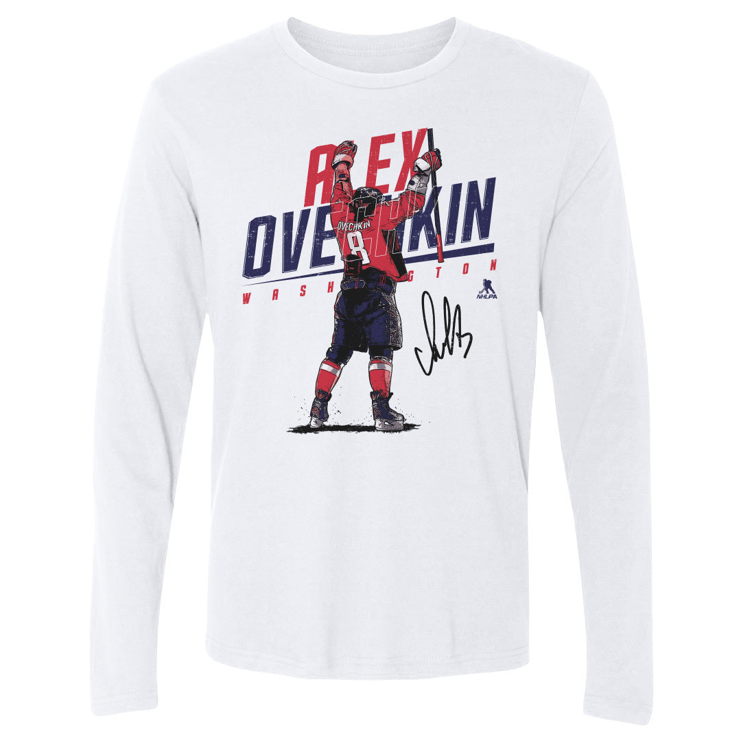 Alex Ovechkin Men's Long Sleeve T-Shirt | 500 LEVEL