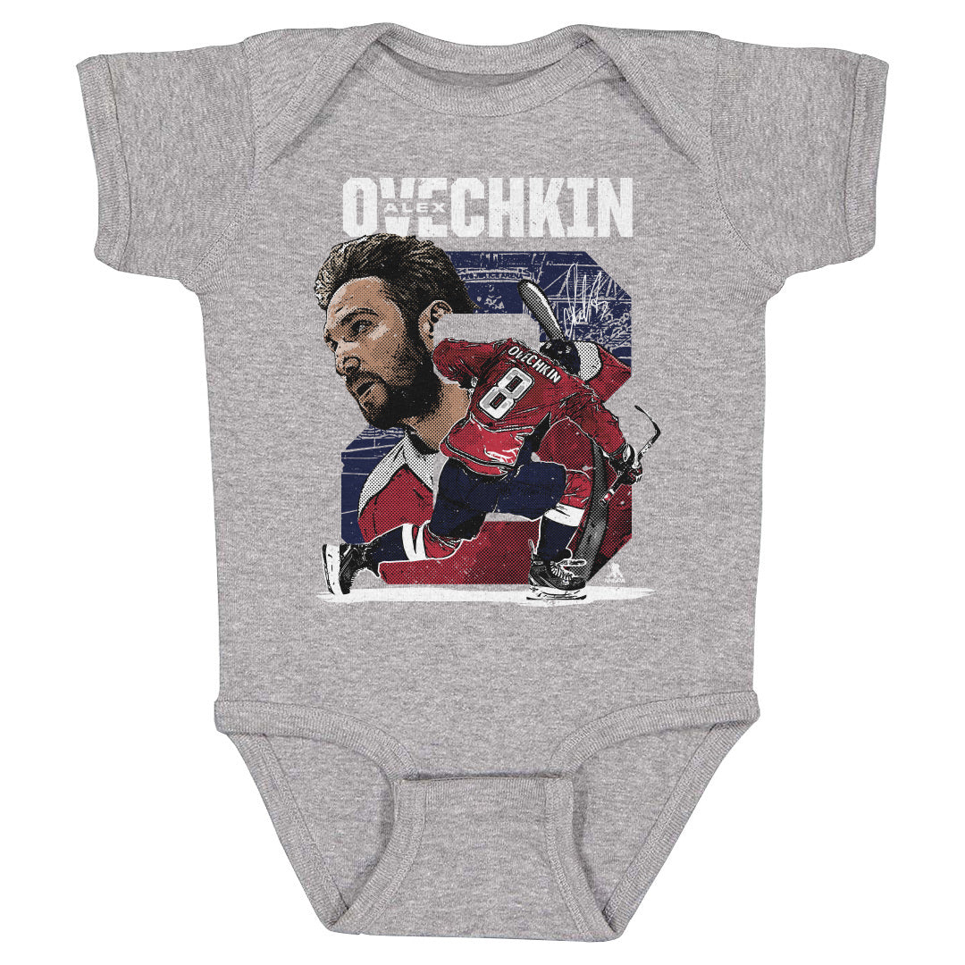 Alex Ovechkin Kids Baby Onesie | 500 LEVEL