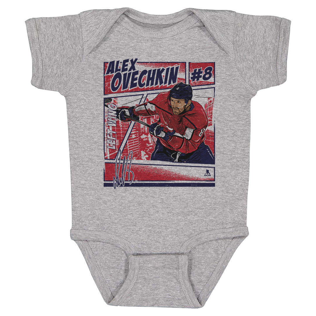 Alex Ovechkin Kids Baby Onesie | 500 LEVEL