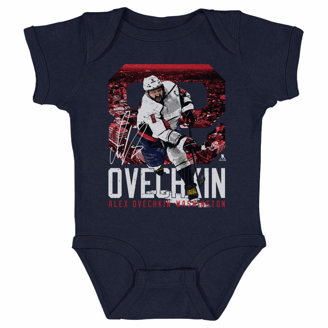 Alex Ovechkin Kids Baby Onesie | 500 LEVEL