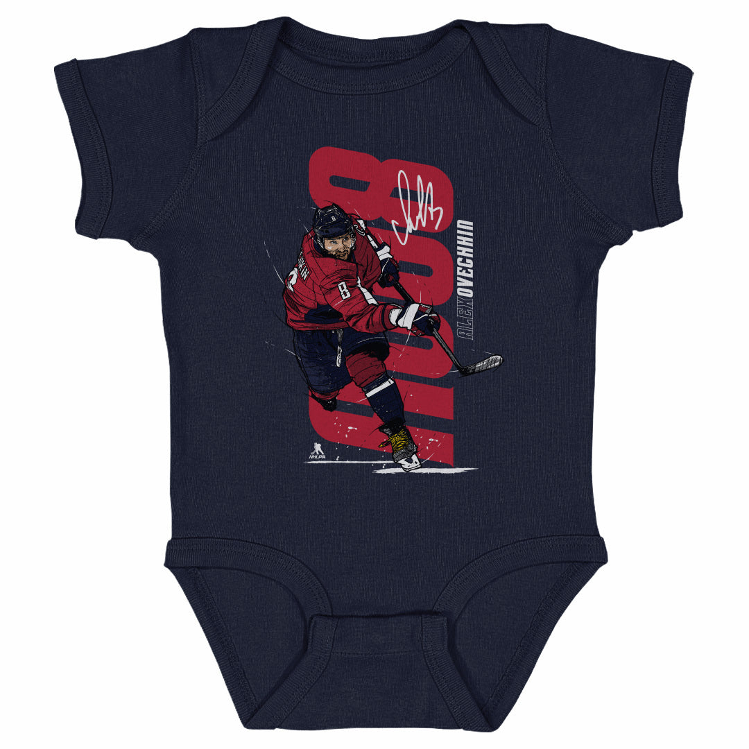 Alex Ovechkin Kids Baby Onesie | 500 LEVEL