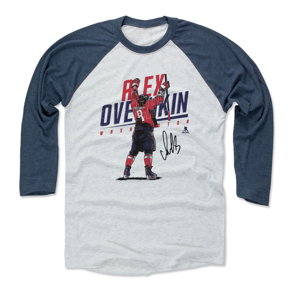 Alex Ovechkin Men's Baseball T-Shirt | 500 LEVEL