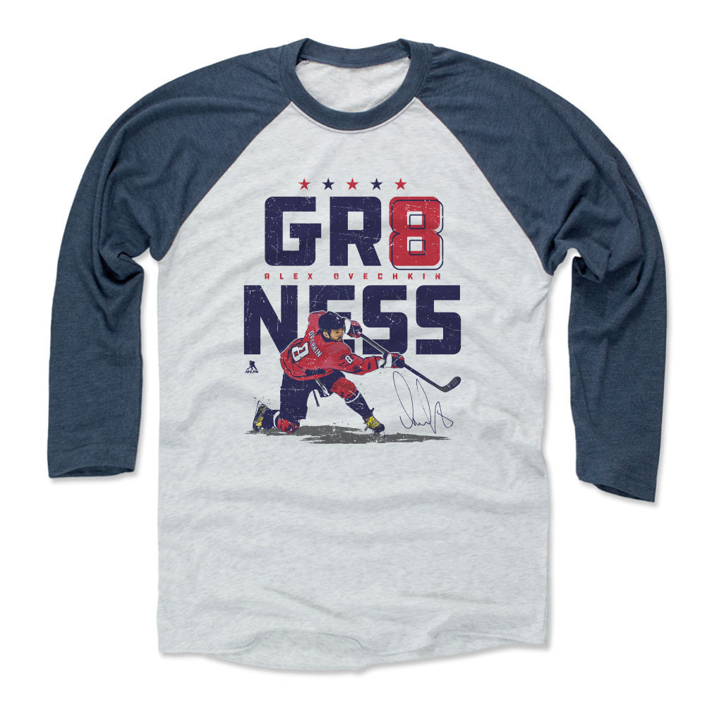 Alex Ovechkin Men's Baseball T-Shirt | 500 LEVEL