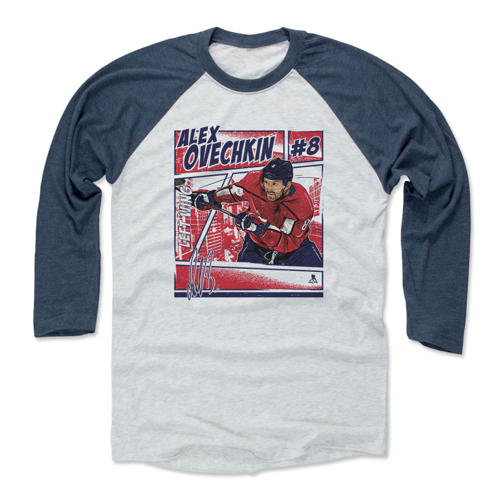 Alex Ovechkin Men's Baseball T-Shirt | 500 LEVEL