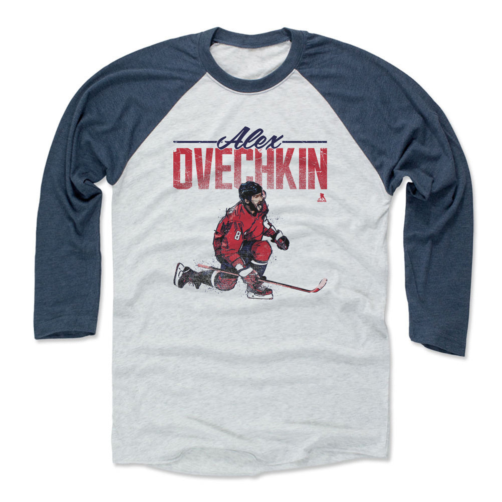 Alex Ovechkin Men's Baseball T-Shirt | 500 LEVEL