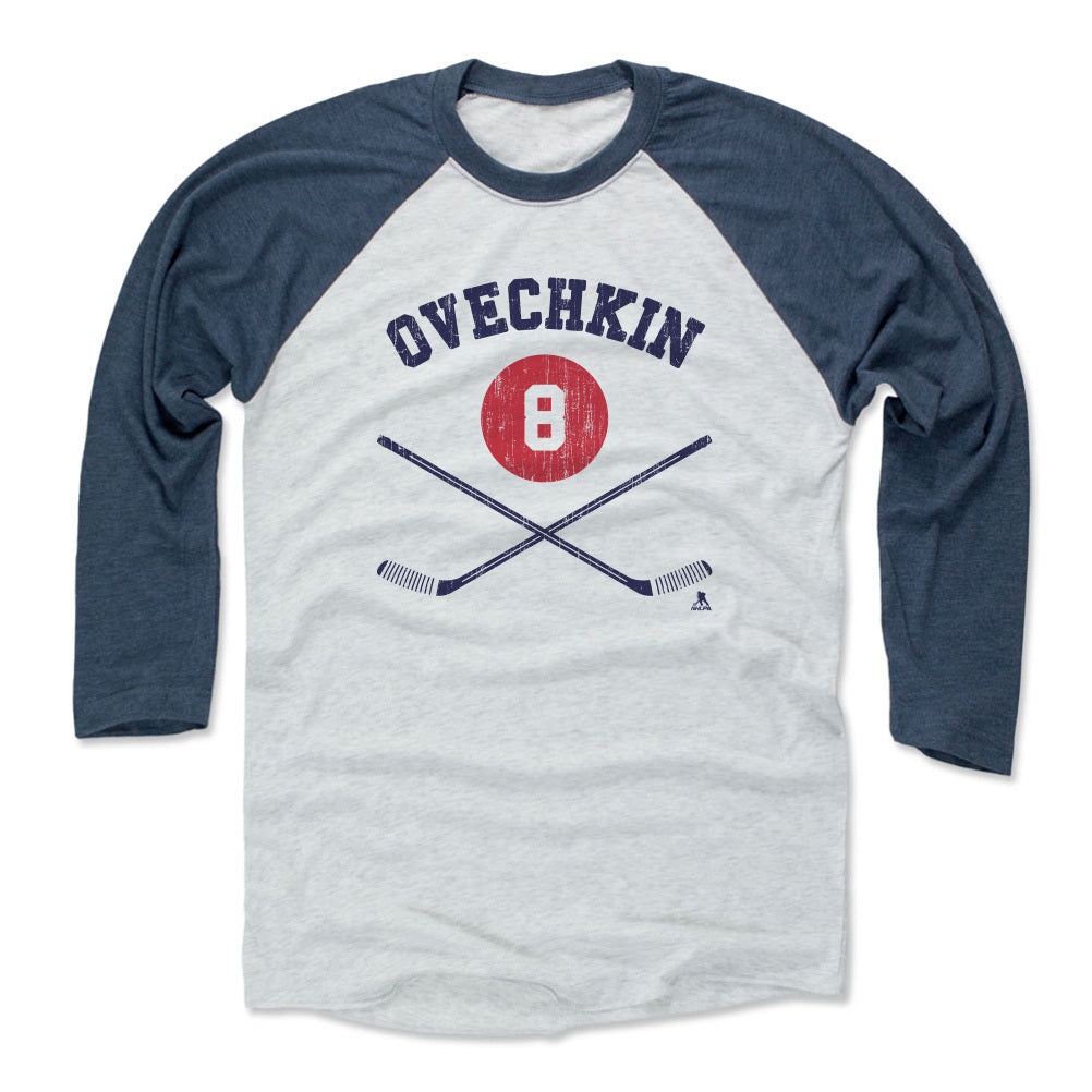 Alex Ovechkin Men's Baseball T-Shirt | 500 LEVEL