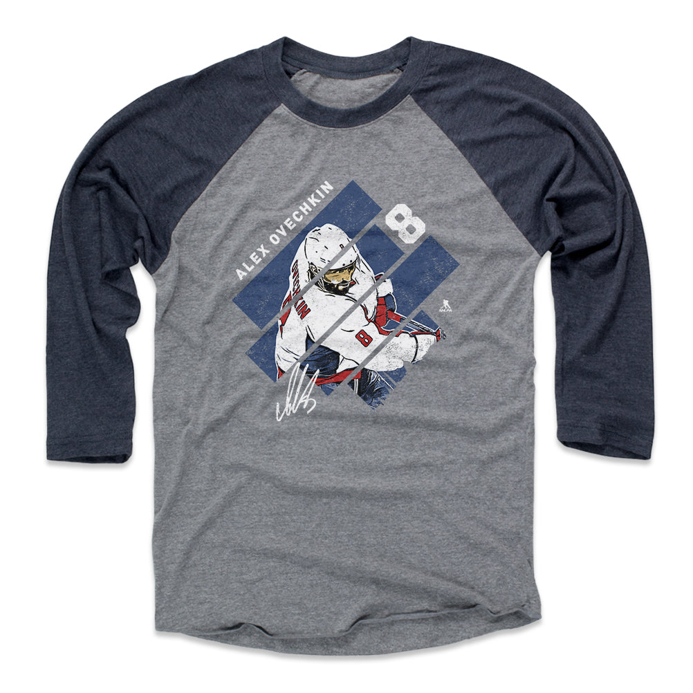 Alex Ovechkin Men's Baseball T-Shirt | 500 LEVEL