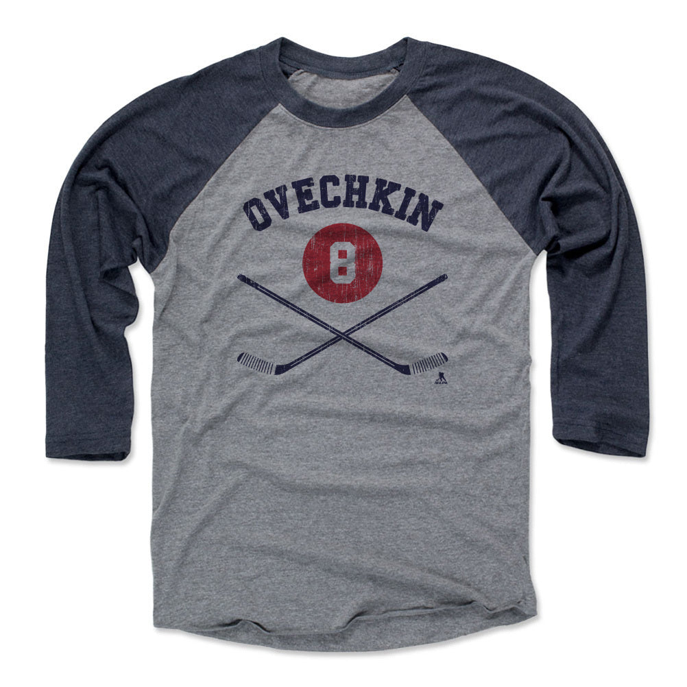 Alex Ovechkin Men's Baseball T-Shirt | 500 LEVEL