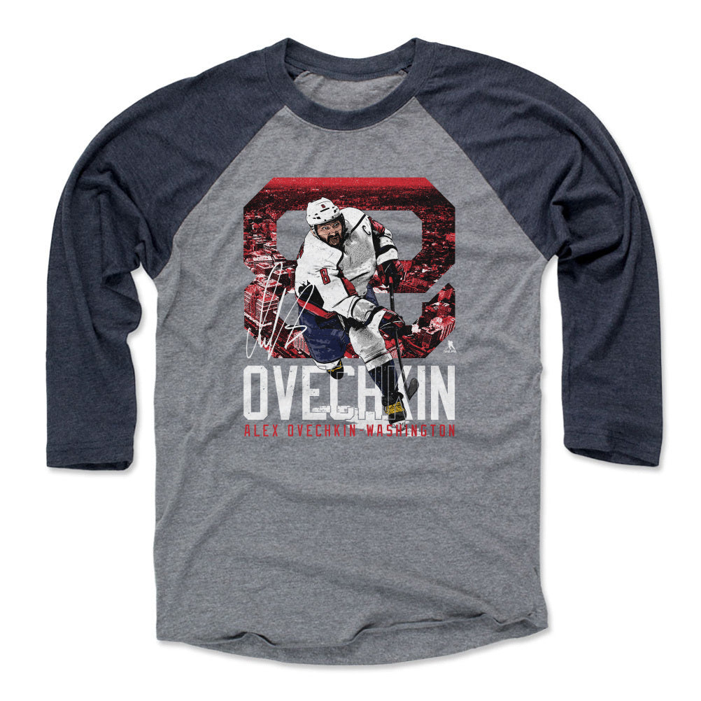 Alex Ovechkin Men's Baseball T-Shirt | 500 LEVEL