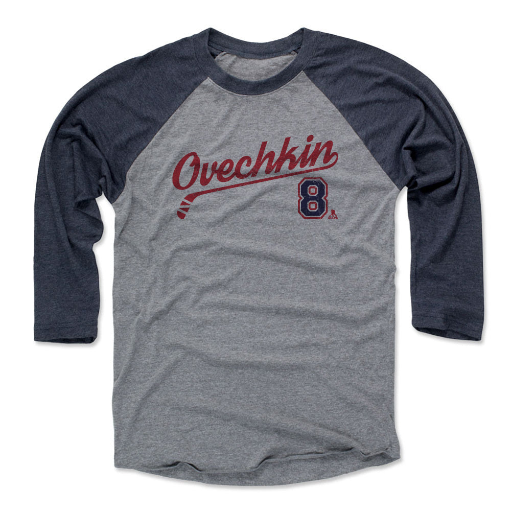 Alex Ovechkin Men's Baseball T-Shirt | 500 LEVEL