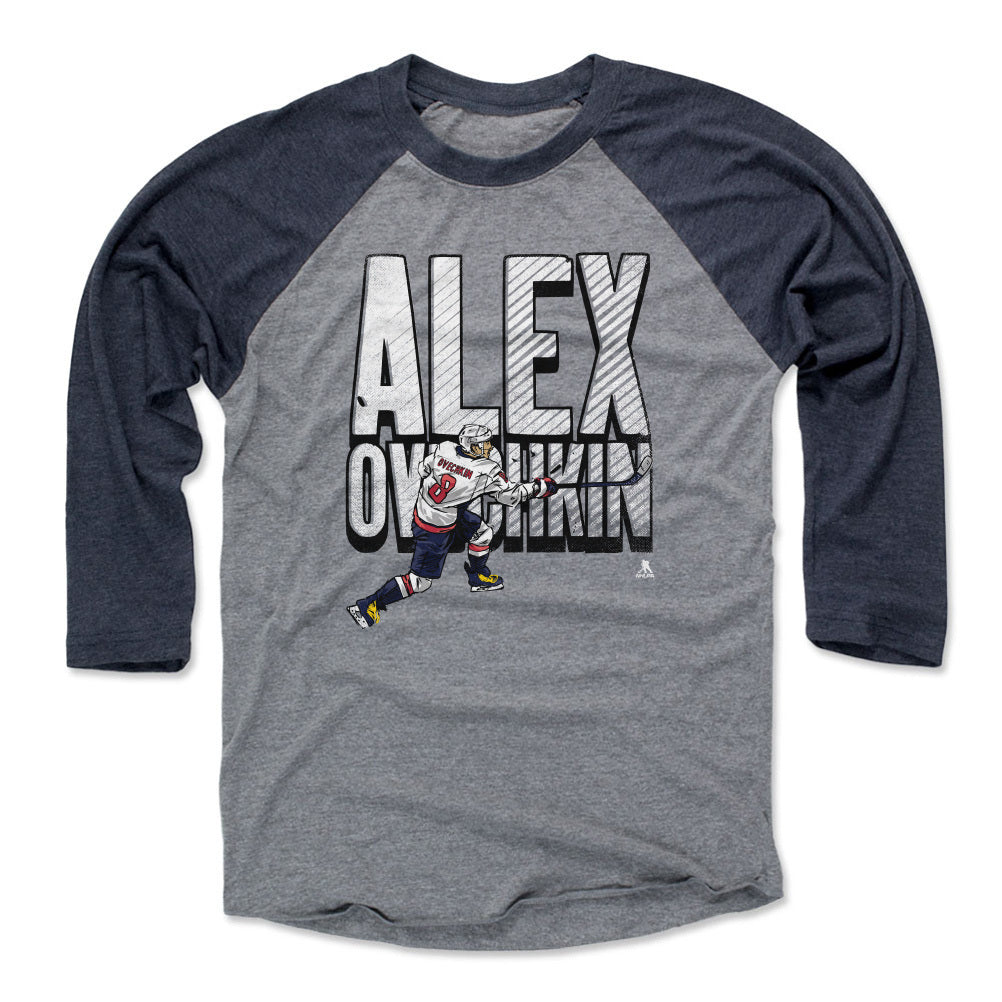 Alex Ovechkin Men's Baseball T-Shirt | 500 LEVEL