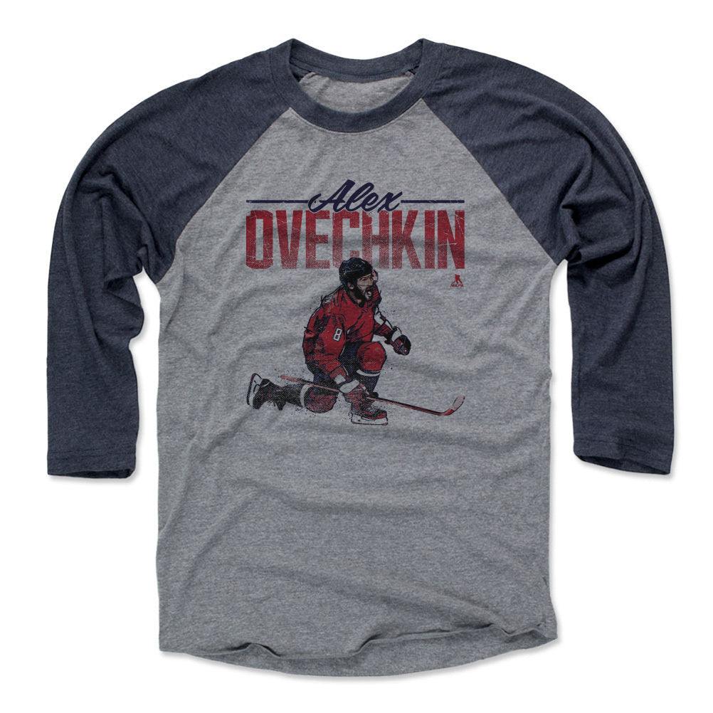 Alex Ovechkin Men's Baseball T-Shirt | 500 LEVEL