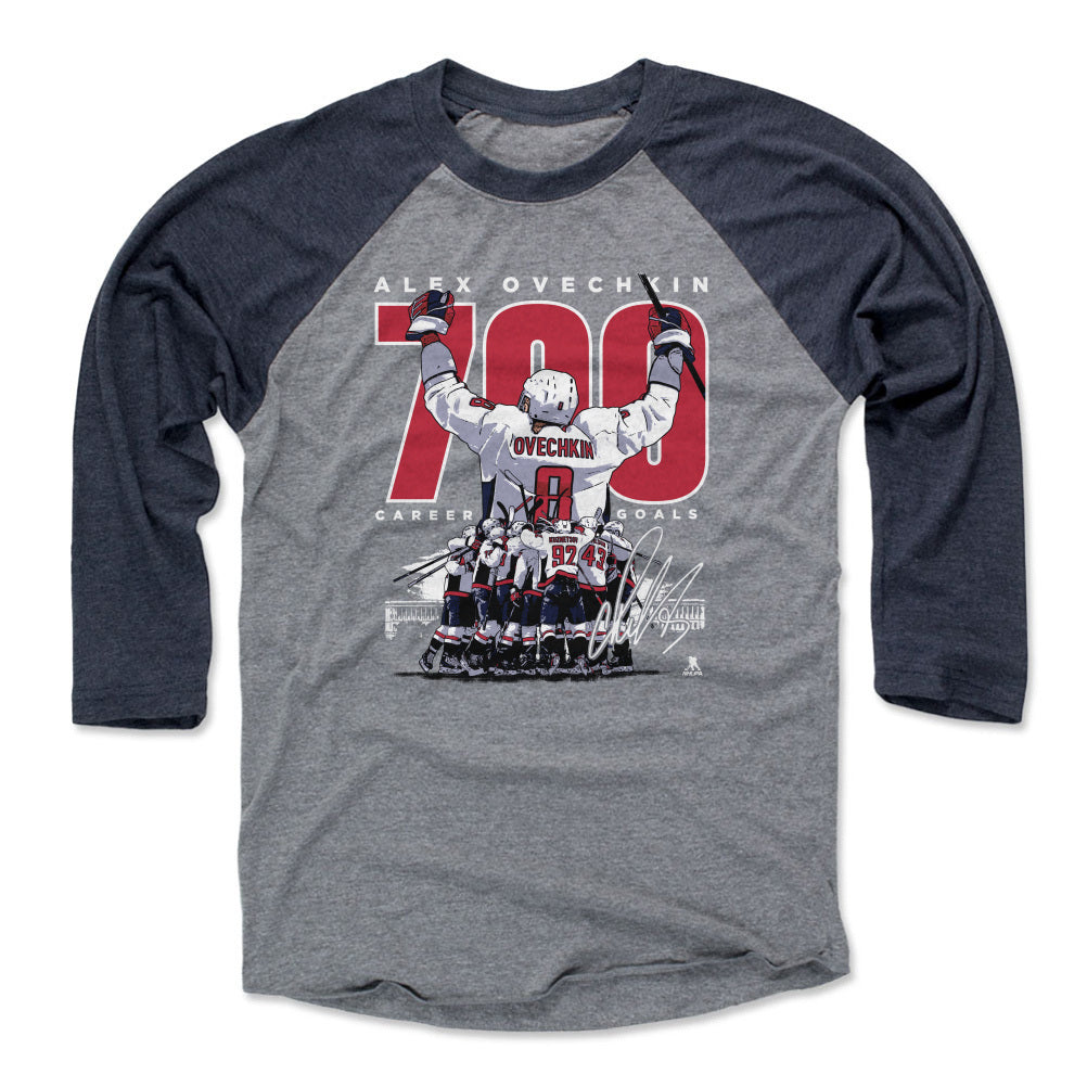 Alex Ovechkin Men's Baseball T-Shirt | 500 LEVEL