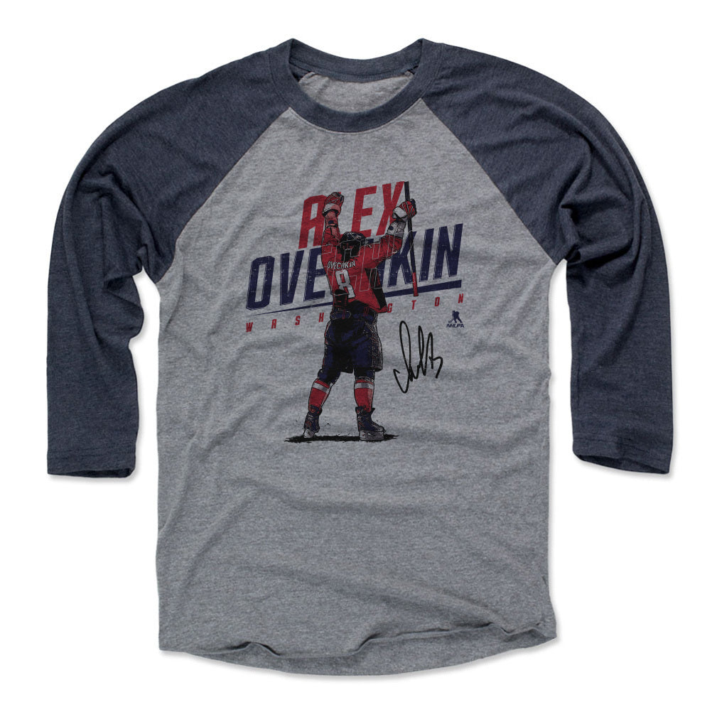 Alex Ovechkin Men's Baseball T-Shirt | 500 LEVEL