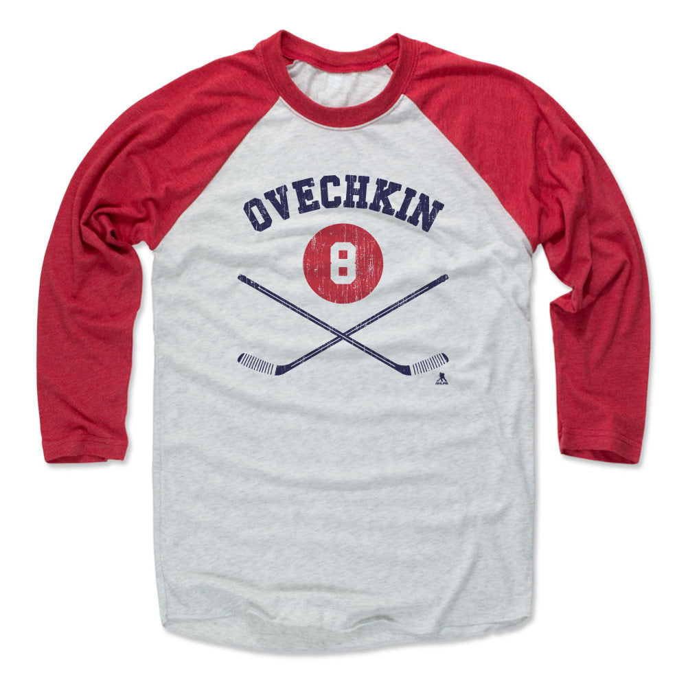 Alex Ovechkin Men's Baseball T-Shirt | 500 LEVEL