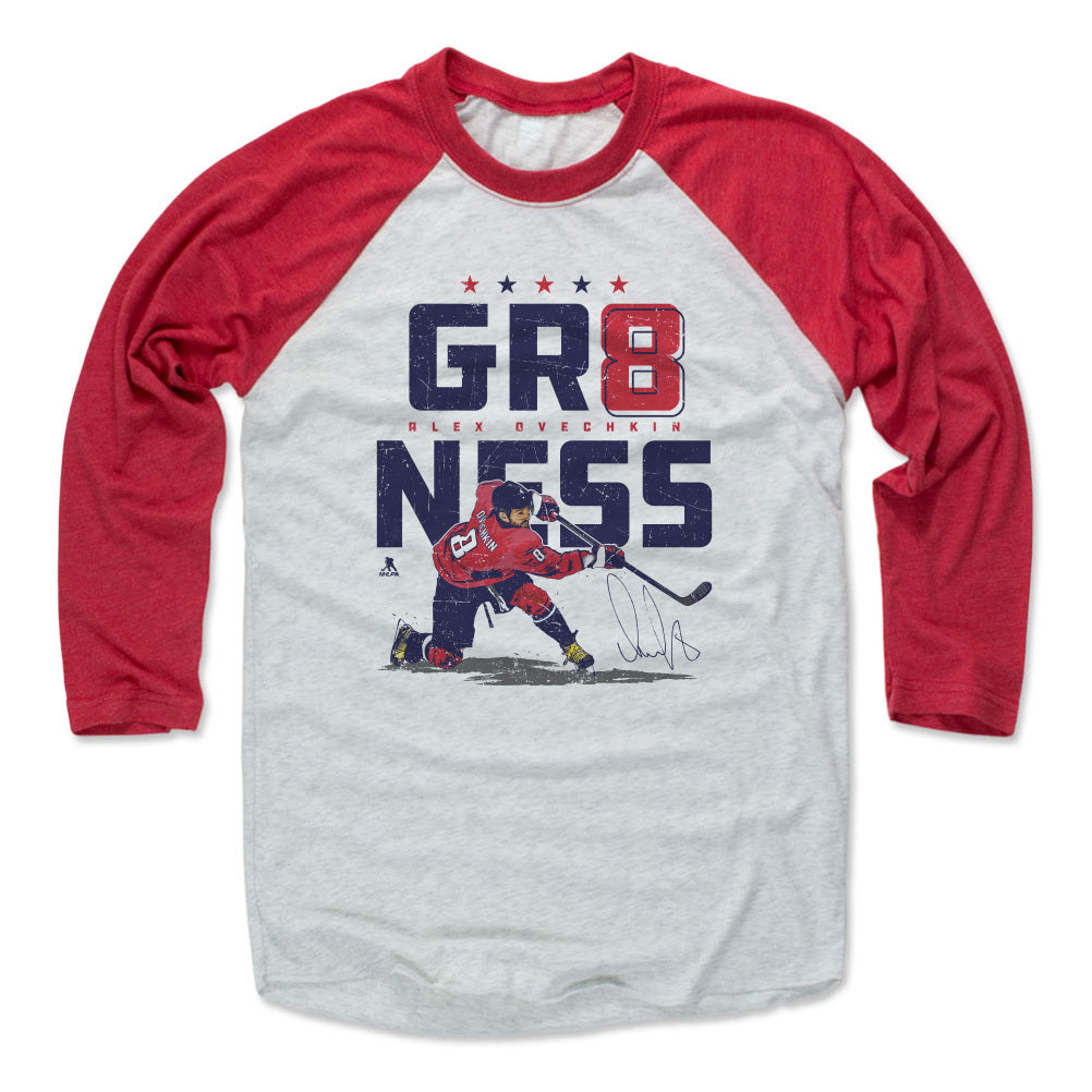 Alex Ovechkin Men's Baseball T-Shirt | 500 LEVEL